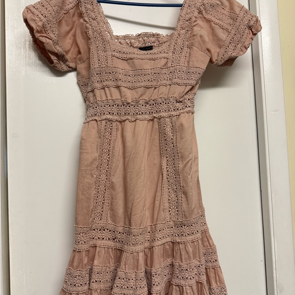 Victoria's Secret Blush Lace Dress
